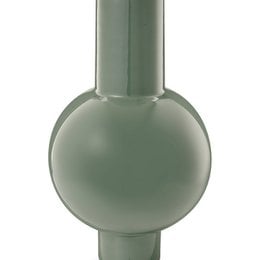 Zacht Groene Pip Vaas - Medium Mid Green Design (Metaal) 24 x 40cm