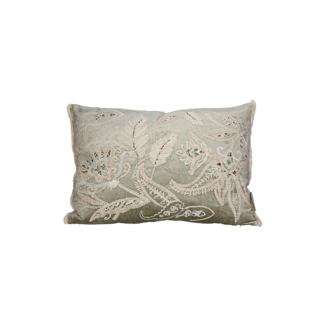 Sierkussen Fluweel Beige