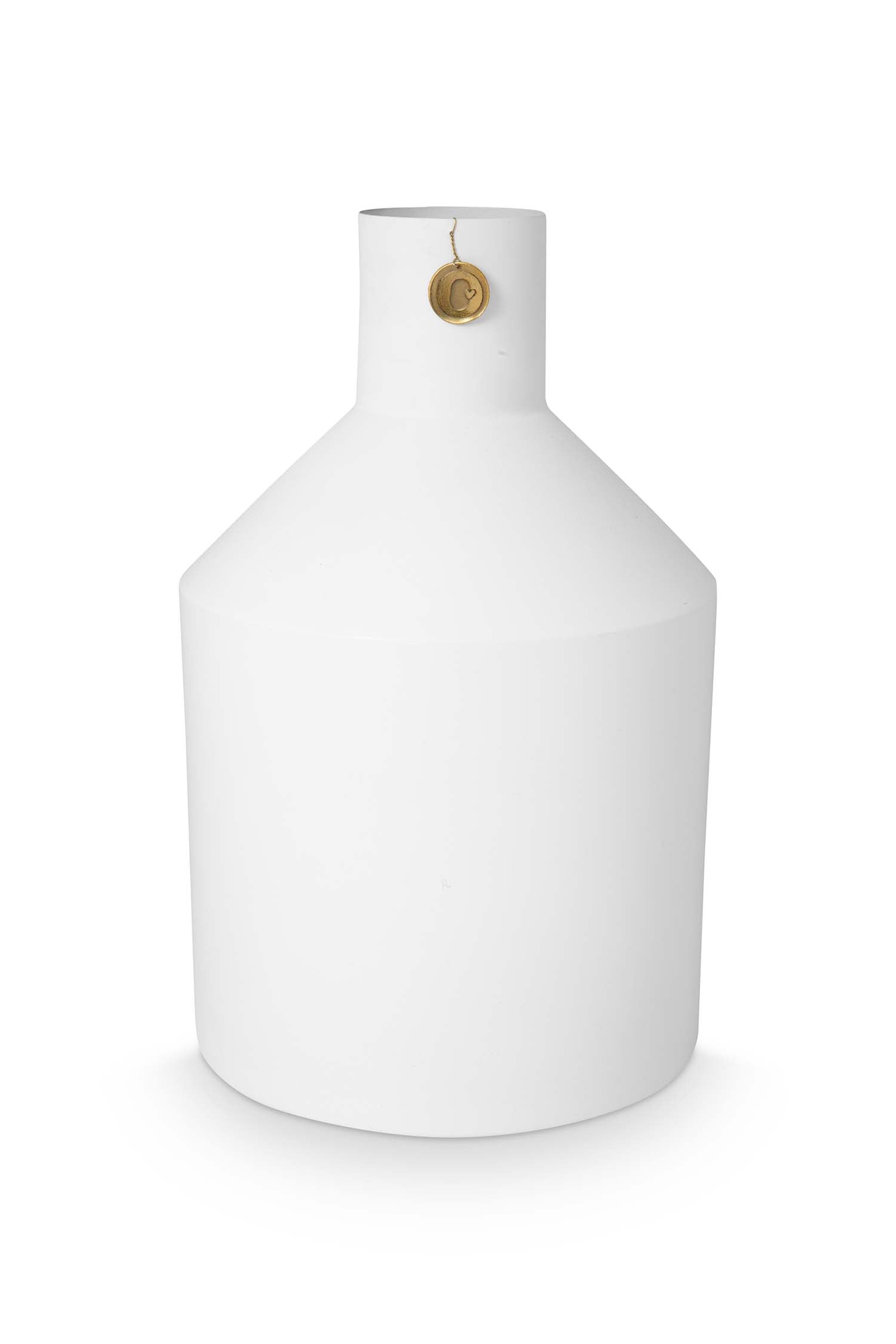 VT Wonen Vaas -metal white