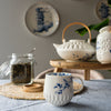 Heinen Delftsblauw - Blauw Vouw mok met oor