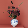 Heinen Delftsblauw - Bolvaas bloemen