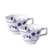 Heinen Delftsblauw - Espressokopje Aapjes set van 2