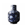 Heinen Delftsblauw - Hoge bolvaas zwart