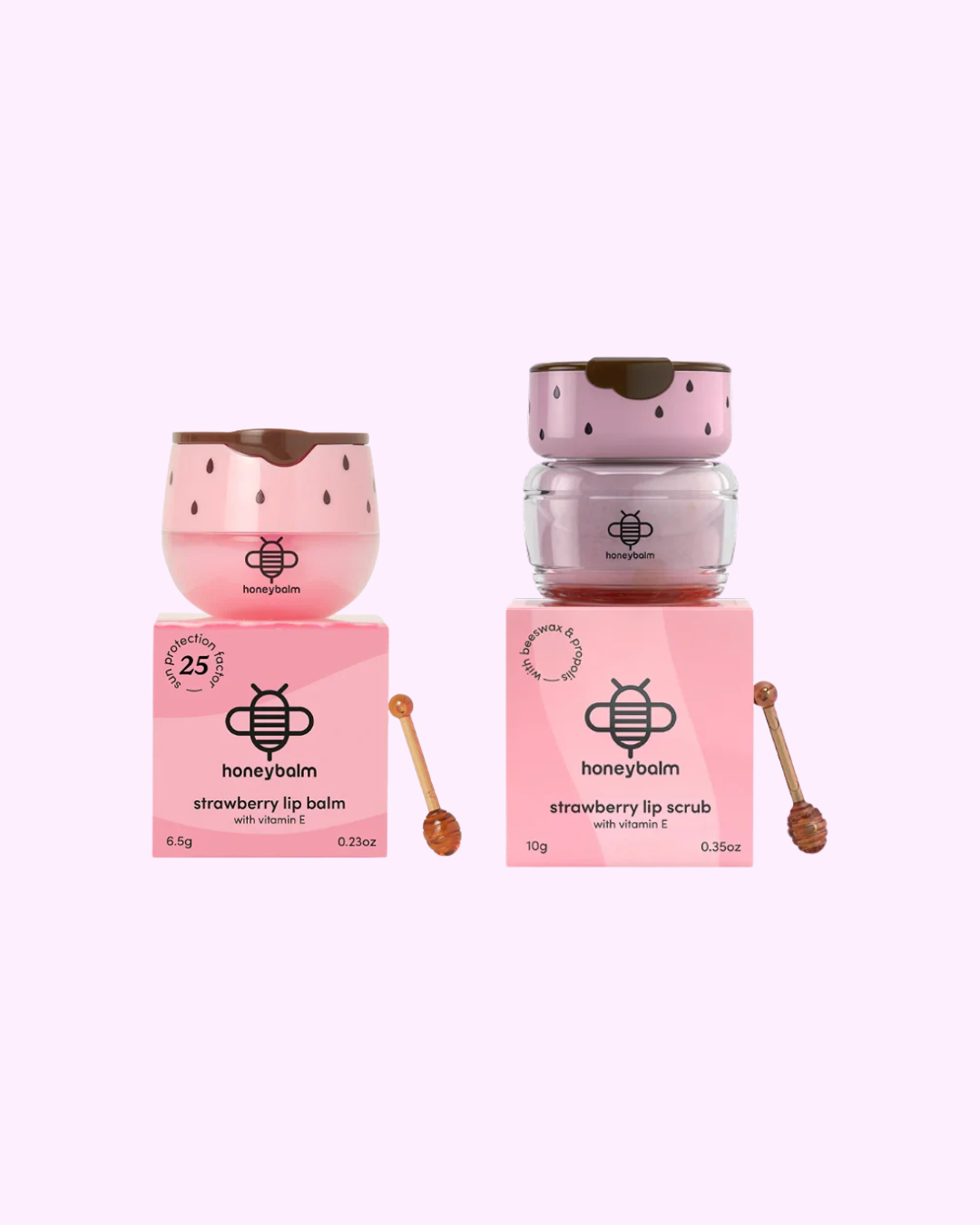 Combi Deal Honeybalm SPF & Lip Scrub