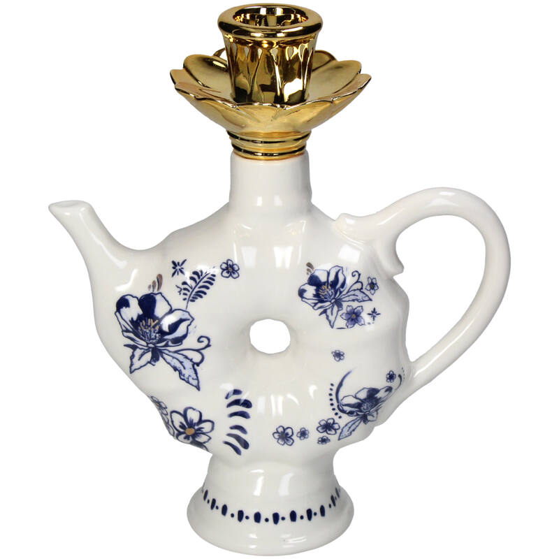 Kandelaar Theepot Blauw - BBL3204