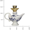 Kandelaar Theepot Blauw - BBL3206