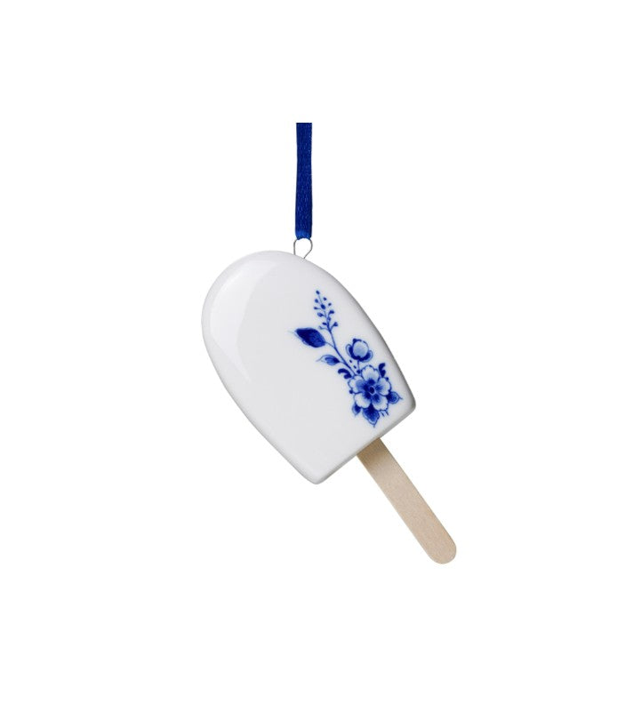 Heinen Delftsblauw - Kerstornament ijsje