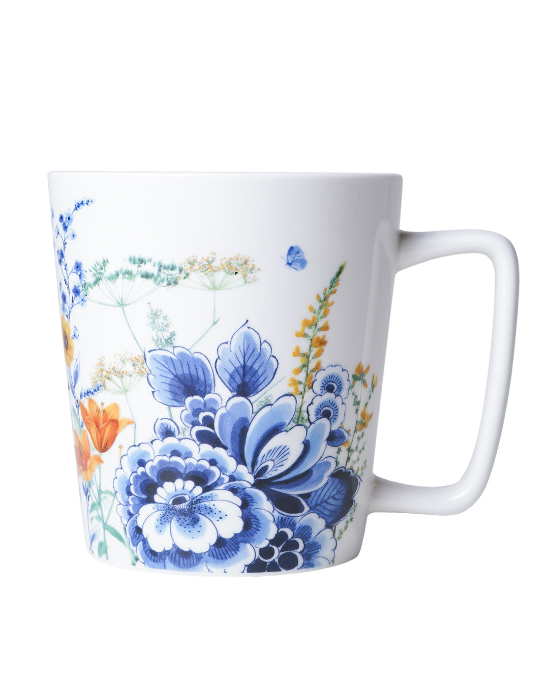 Heinen Delftsblauw - Mok Wildbloemen 1