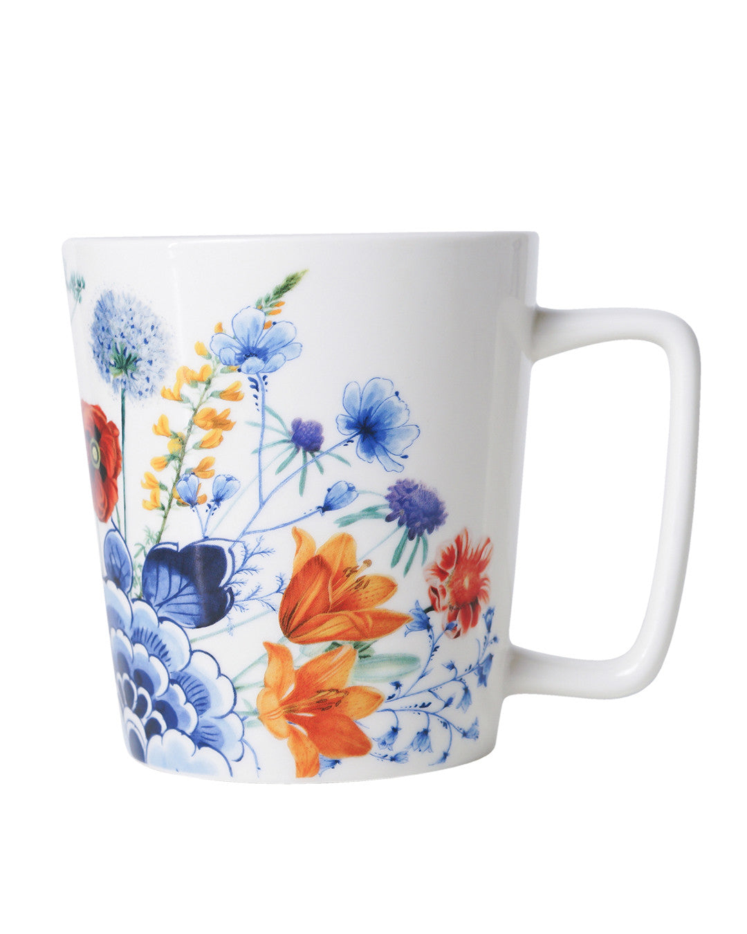 Heinen Delftsblauw - Mok Wildbloemen 3
