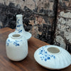 Heinen Delftsblauw - Blauw Vouw vaas nr. 3