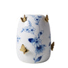Heinen Delftsblauw - Vaas Vlindergoud 14 cm