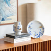 Heinen Delftsblauw - Vaas Vlindergoud 17 cm