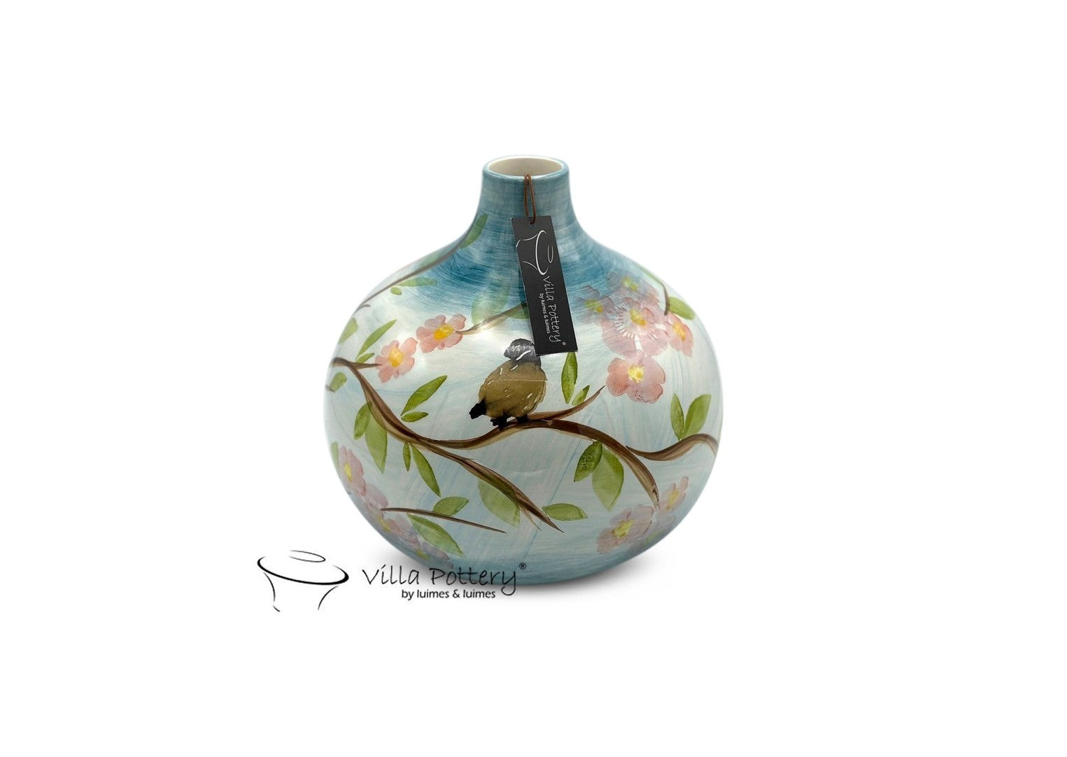 Vaas Blossom Blue 27X25CM