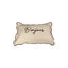 Kussen Bonjour Katoen Beige
