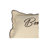 Kussen Bonjour Katoen Beige