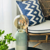 Deco Lamp zacht blauw